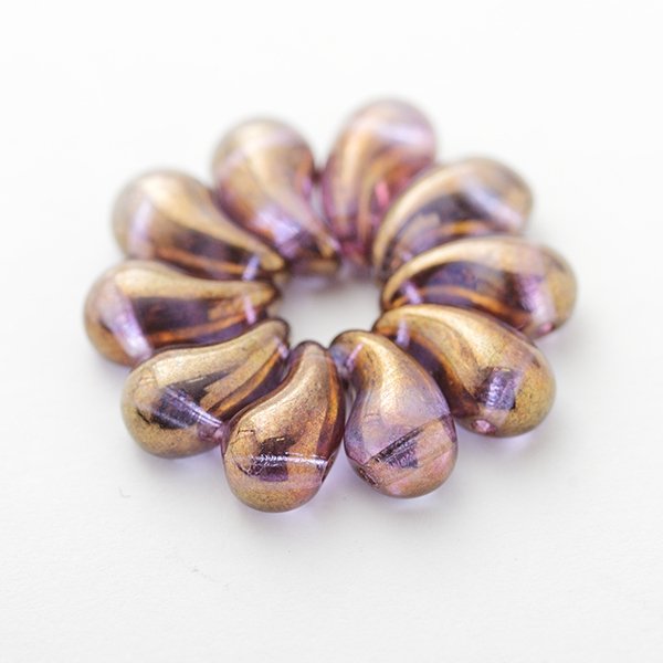 画像4: ゾーリデュオ 5x8mm クリスタルゴールド(30/300個)【右】【左】 (4)