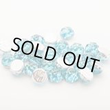 画像: バロック２ホールカボション バックリット アクアソル ロットB Bead Art 37号 海外作家 Shiraさん使用ビーズ