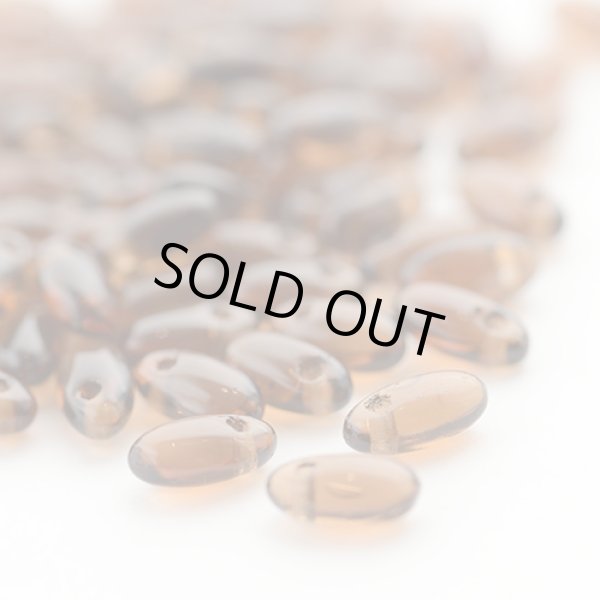 画像1: 【Bead Art 掲載】リゾ　スモークトパーズ (1)