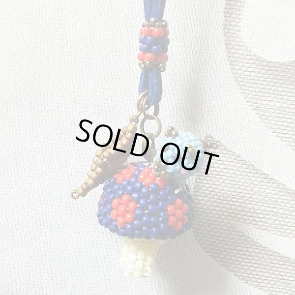 画像1: ちびブタ収穫祭☆〜水玉きのこ〜青×赤 by しのはら みわ (1)