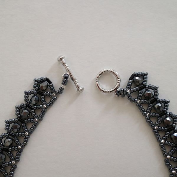 画像4:  「ビーズフレンド掲載作品！」ワルツ(ブラック/ホワイト） by 柴垣千栄 (4)