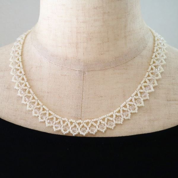 画像5:  「ビーズフレンド掲載作品！」ワルツ(ブラック/ホワイト） by 柴垣千栄 (5)