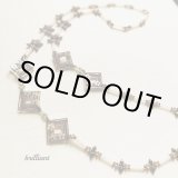 画像: 【再入荷！】デイジーフレームネックレス by Beads工房 brilliant 大槻友美