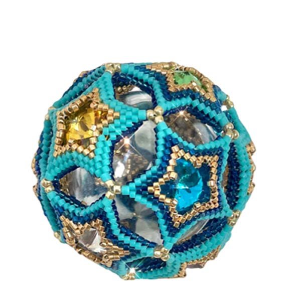 画像4: 手のひらの宇宙☆星玉（桃玉/青玉） by フロリッサ 西冨士絵 (4)