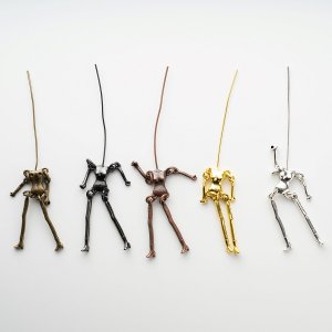 画像: シルバー入荷！ビーズドール用ボディベース  スケルトン アクセサリーパーツ 