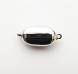 画像: SILVER クラスプ ビーンズ 7〜9mmパール用