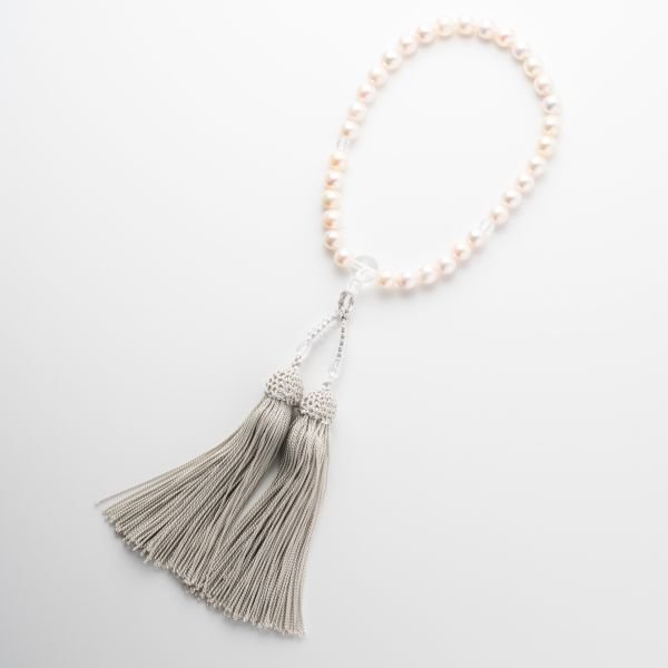 画像8: 念珠用 本水晶 三分セット(4個入)中心珠10mm  (8)