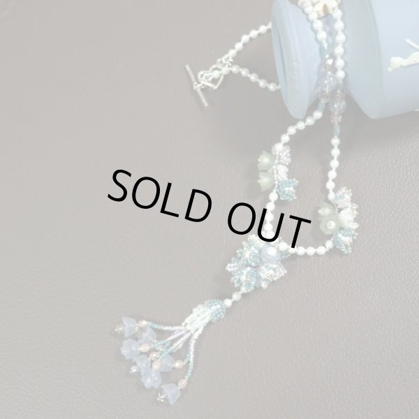 画像1: サザンクロスブルーネックレス by 松本麻紀子 (1)