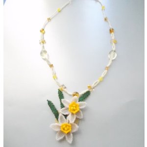 画像: 水仙のネックレス by 多田晴美