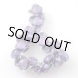 画像: 【5粒】ティアドロップビーズ グリッター 【Twilight】