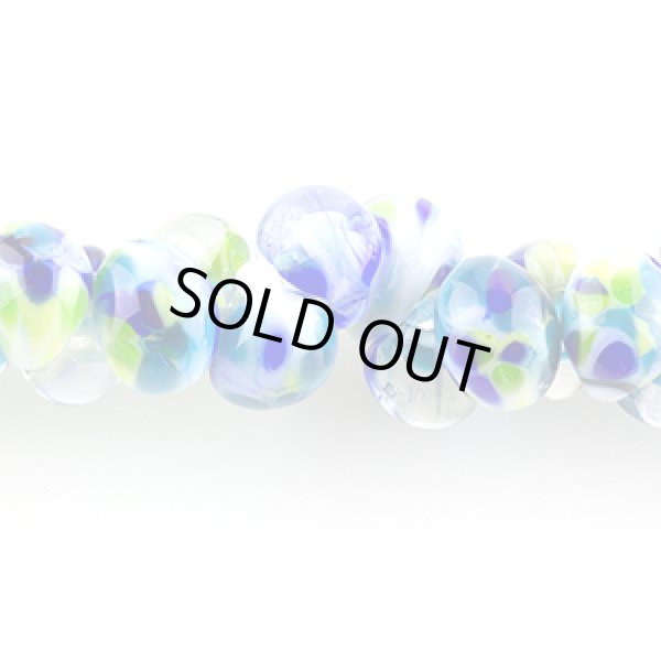 画像1: 【5粒】ティアドロップビーズ ミックス【Zurich】 (1)