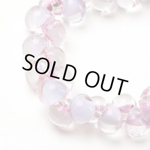 画像: 【現品限り】【5粒】ティアドロップビーズ【Pink Orchid】