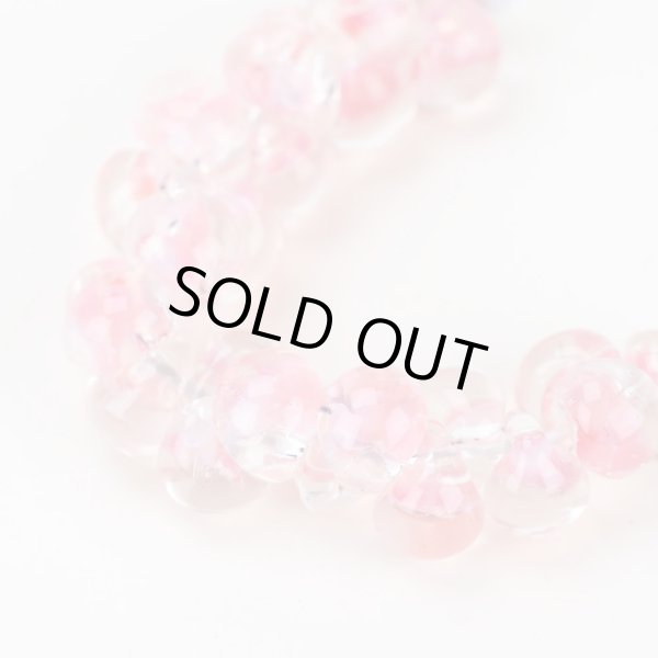 画像1: 【5粒】ティアドロップビーズ  ミニ【Garden Rose】 (1)