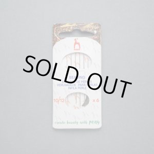 画像: PONY ビーズ針 アソート10/12号（6本入）