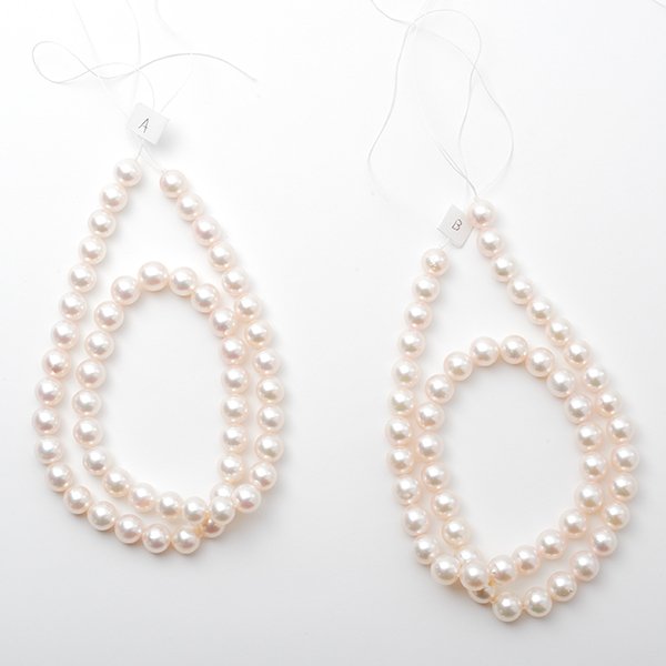 画像4: 【片穴・両穴】【上質】アコヤ真珠（ラウンド / ホワイト / 7.5mm UP） (4)