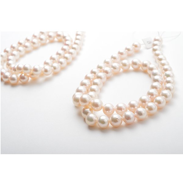画像3: 【片穴・両穴】【上質】アコヤ真珠（ラウンド / ホワイト / 7.5mm UP） (3)