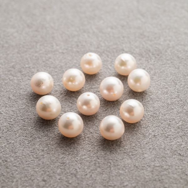 画像8: 【片穴・両穴】【上質】アコヤ真珠（ラウンド / ホワイト / 7.5mm UP） (8)