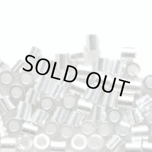 画像: メッキ つぶし玉 2 x 2mm /100個(シルバー)メーカー欠品中