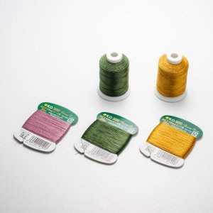 画像: 国産ビーズ糸！K.O.300 Beading Thread ボビン巻 300m Dサイズ