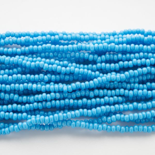 画像1: シャーロット13/0 ターコイズ 糸通し (1)